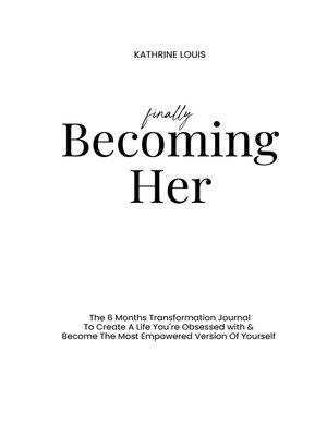 cover image of Finally Becoming Her